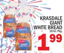 C Town KRASDALE GIANT WHITE BREAD offer