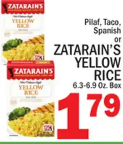 C Town ZATARAIN'S YELLOW RICE offer