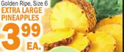 C Town EXTRA LARGE PINEAPPLES offer