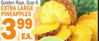 C Town EXTRA LARGE PINEAPPLES offer