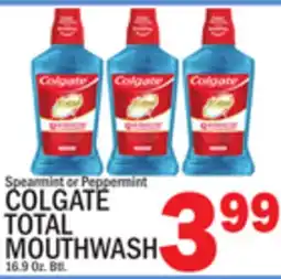 C Town COLGATE TOTAL MOUTHWASH offer