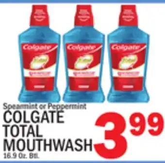 C Town COLGATE TOTAL MOUTHWASH offer