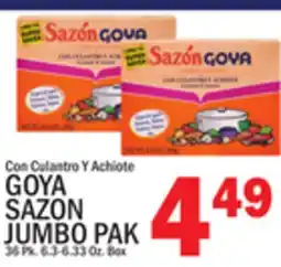 C Town GOYA SAZON JUMBO PAK offer