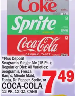 C Town COCA-COLA 12 PK offer