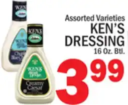 C Town KEN'S DRESSING offer