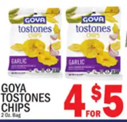 C Town GOYA TOSTONES CHIPS offer