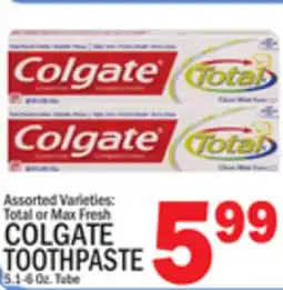 C Town COLGATE TOOTHPASTE offer
