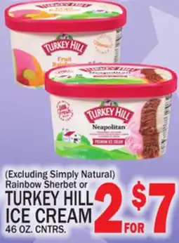 C Town TURKEY HILL ICE CREAM offer