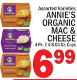 C Town ANNIE'S ORGANIC MAC & CHEESE offer