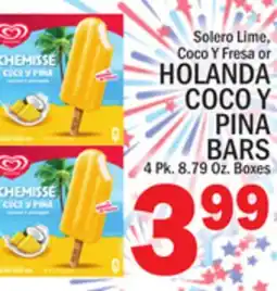 C Town HOLANDA COCO Y PINA BARS offer