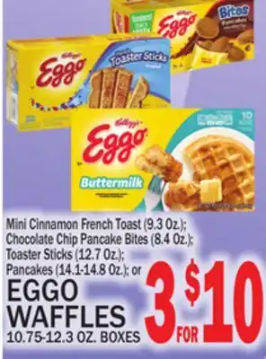 C Town EGGO WAFFLES 10.75-12.3 OZ. BOXES offer