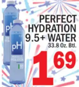 C Town PERFECT HYDRATION 9.5 + WATER offer