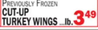 C Town CUT-UP TURKEY WINGS offer