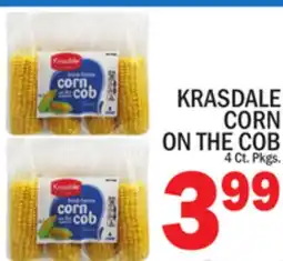 C Town KRASDALE CORN ON THE COB offer