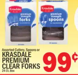 C Town KRASDALE PREMIUM CLEAR FORKS offer