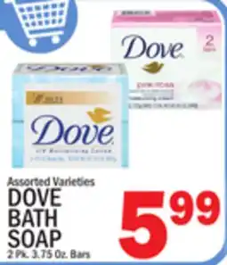 C Town DOVE BATH SOAP offer