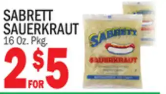 C Town SABRETT SAUERKRAUT offer