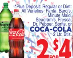 Bravo Supermarkets COCA-COLA offer