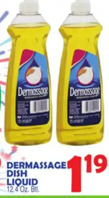 Bravo Supermarkets DERMASSAGE DISH LIQUID offer