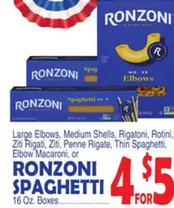 Bravo Supermarkets RONZONI SPAGHETTI offer