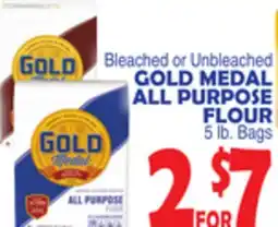 Bravo Supermarkets GOLD MEDAL ALL PURPOSE FLOUR offer