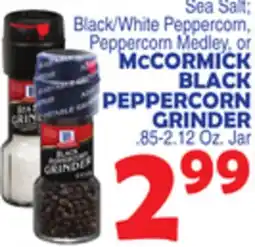 Bravo Supermarkets MCCORMICK BLACK PEPPERCORN GRINDER offer