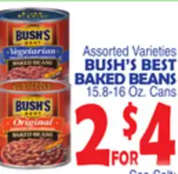 Bravo Supermarkets BUSH'S BEST BAKED BEANS offer