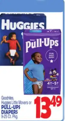 Bravo Supermarkets HUGGIES PULL-UPS DIAPERS offer