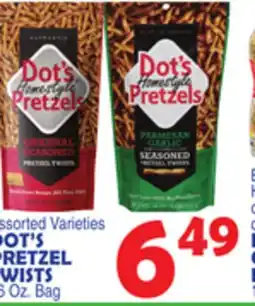 Bravo Supermarkets DOT'S PRETZEL TWISTS offer