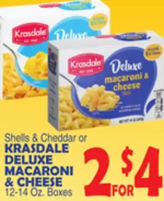 Bravo Supermarkets KRASDALE DELUXE MACARONI & CHEESE offer