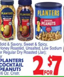 Bravo Supermarkets PLANTERS COCKTAIL PEANUTS offer