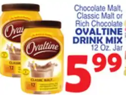 Bravo Supermarkets OVALTINE DRINK MIX offer