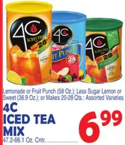 Bravo Supermarkets 4C ICED TEA MIX offer