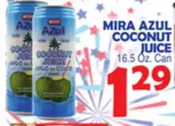 Bravo Supermarkets MIRA AZUL COCONUT JUICE offer