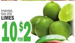 Bravo Supermarkets LIMES offer