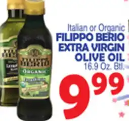 Bravo Supermarkets FILIPPO BERIO EXTRA VIRGIN OLIVE OIL offer