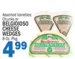 Bravo Supermarkets BELGIOIOSO CHEESE WEDGES offer