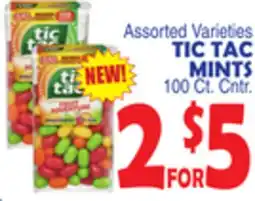 Bravo Supermarkets TIC TAC MINTS offer