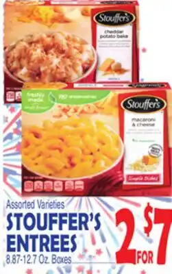 Bravo Supermarkets STOUFFER'S ENTREES offer