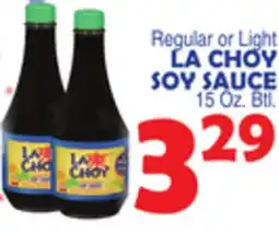 Bravo Supermarkets LA CHOY SOY SAUCE offer