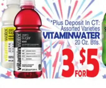 Bravo Supermarkets VITAMINWATER offer