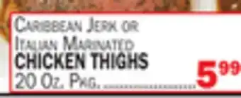 Bravo Supermarkets CHICKEN THIGHS offer