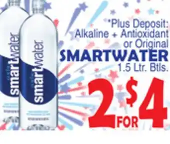 Bravo Supermarkets SMARTWATER offer