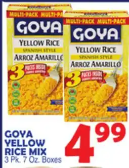 Bravo Supermarkets GOYA YELLOW RICE MIX offer
