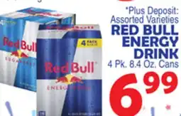Bravo Supermarkets RED BULL ENERGY DRINK offer