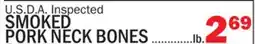 Bravo Supermarkets SMOKED PORK NECK BONES offer