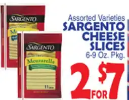 Bravo Supermarkets SARGENTO CHEESE SLICES offer