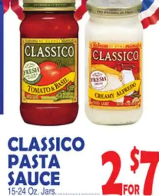 Bravo Supermarkets CLASSICO PASTA SAUCE offer