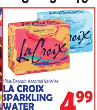 Bravo Supermarkets LA CROIX SPARKLING WATER offer