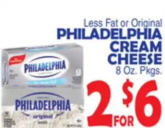 Bravo Supermarkets PHILADELPHIA CREAM CHEESE offer